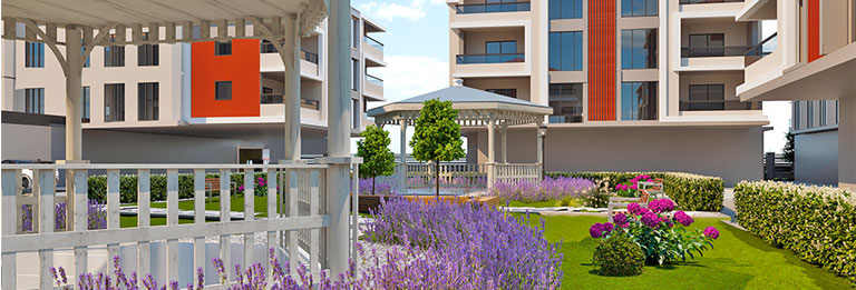 Karşıyaka Yaşam modern peyzaj